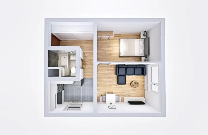 Prodej bytu 2+kk, Liberec, Vlnařská, 39 m2