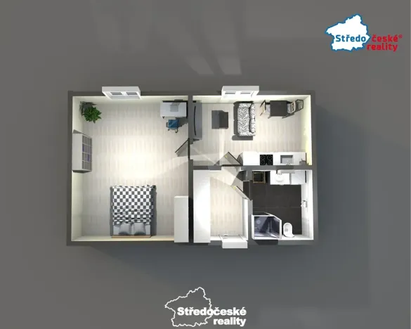 Prodej bytu 2+kk, Mšené-lázně, Mládežnická, 56 m2