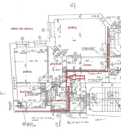 Pronájem bytu 2+1, Brno, Veselá, 64 m2