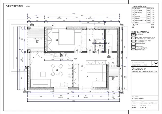 Prodej pozemku pro bydlení, Oslavany, 481 m2