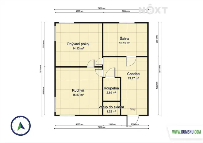 Prodej rodinného domu, Ruda nad Moravou, 115 m2