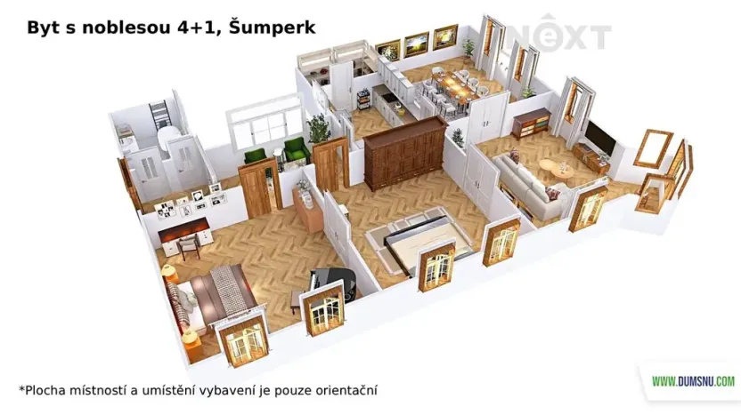 Prodej bytu 4+1, Šumperk, Bulharská, 163 m2