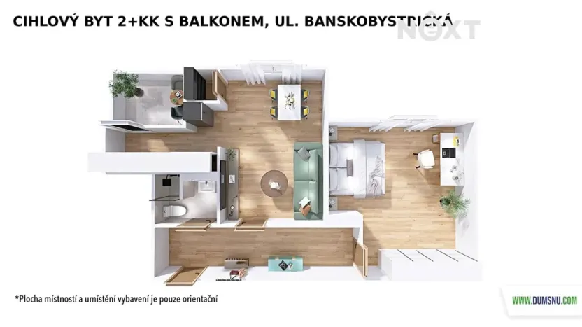 Prodej bytu 2+kk, Šumperk, Banskobystrická, 61 m2
