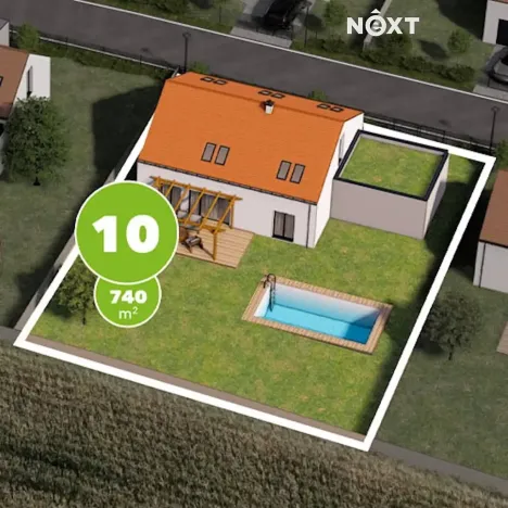 Prodej pozemku pro bydlení, Stavenice, 740 m2