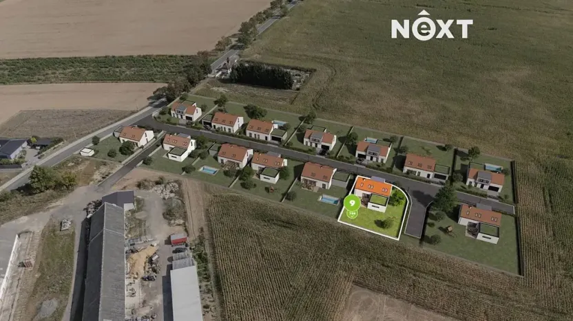 Prodej pozemku pro bydlení, Stavenice, 738 m2