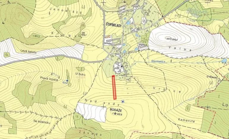 Prodej pole, Plánice, 4514 m2
