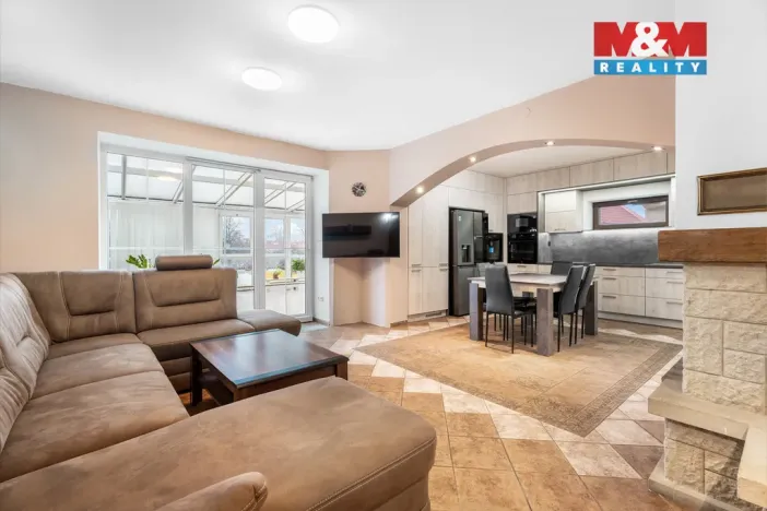 Prodej rodinného domu, Podbořany, Cyrila a Metoděje, 280 m2