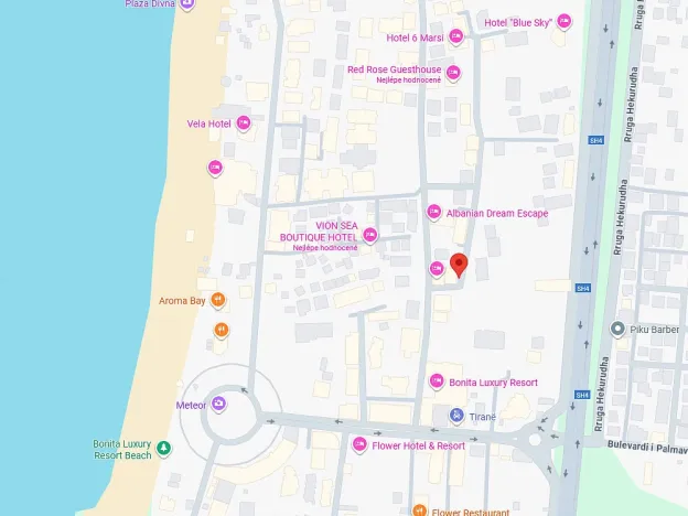 Prodej bytu 1+kk, Rruga Wiena, Golem, Albánie, 37 m2