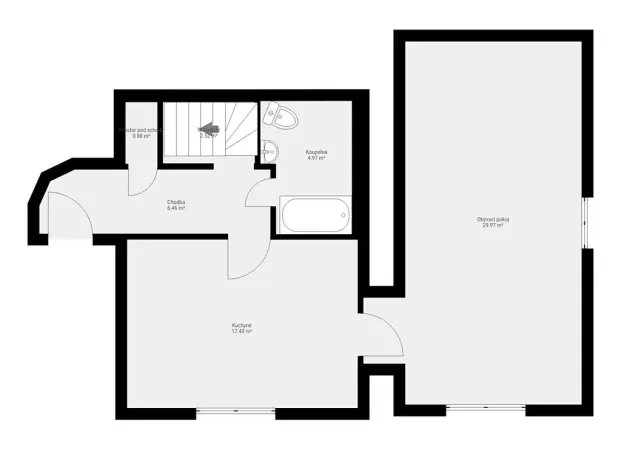 Prodej rodinného domu, Praha - Michle, Pod Stárkou, 180 m2