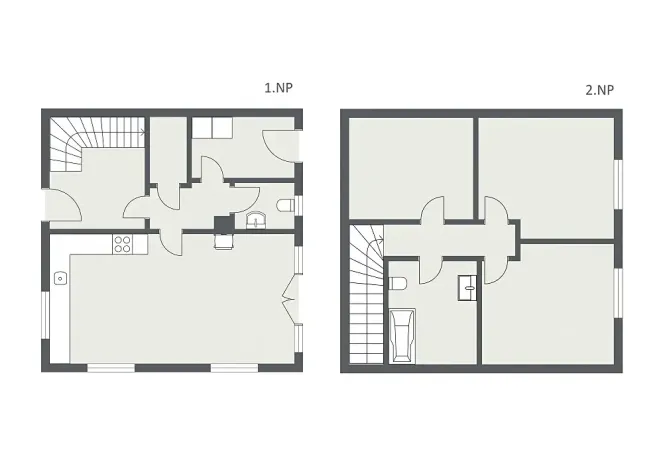 Prodej rodinného domu, Vysoký Újezd, U Vršku, 98 m2
