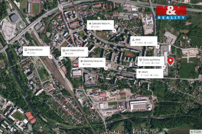 Prodej pozemku pro bydlení, Frýdek-Místek, 1025 m2