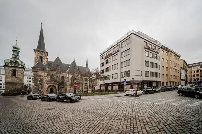 Pronájem bytu 1+kk, Praha - Nové Město, Biskupský dvůr, 27 m2