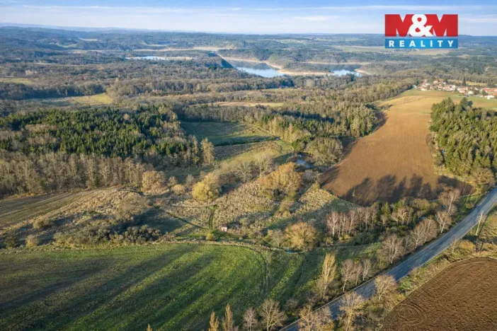 Prodej louky, Orlík nad Vltavou, 2509 m2