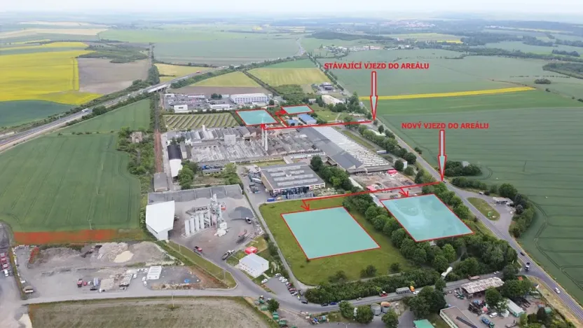 Pronájem skladu, Louny, Postoloprtská, 17550 m2