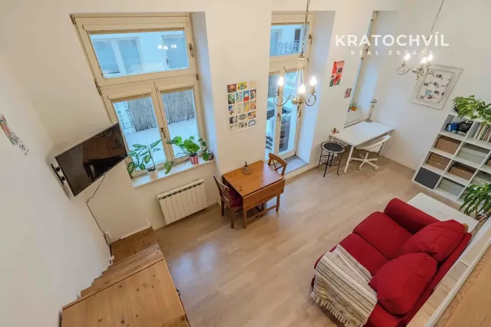 Prodej bytu 1+kk, Praha - Bubeneč, Korunovační, 32 m2