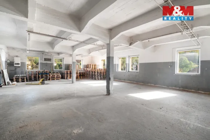 Pronájem skladu, Jílové, Teplická, 300 m2