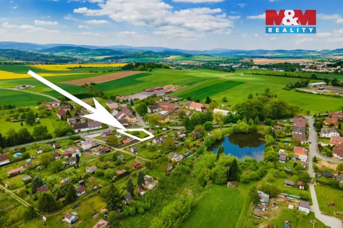 Prodej zahrady, Klatovy - Čínov, 730 m2