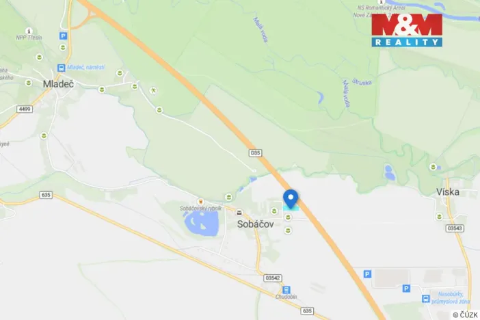 Prodej pole, Mladeč - Sobáčov, 2782 m2