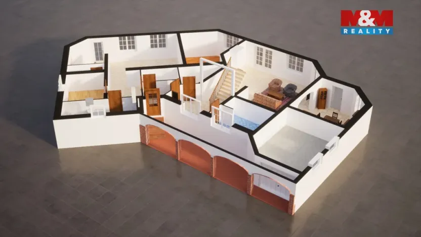 Prodej rodinného domu, Frýdštejn - Sestroňovice, 387 m2