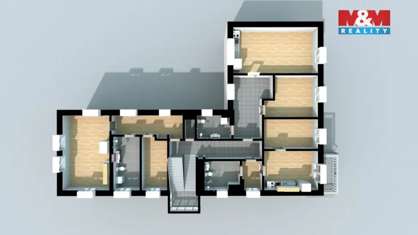 Prodej činžovního domu, Jablonec nad Nisou, Sokolí, 388 m2