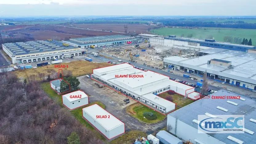 Prodej skladu, Říčany, Technická, 4150 m2