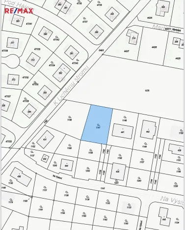 Prodej pozemku pro bydlení, Tursko, Na Výsluní, 803 m2