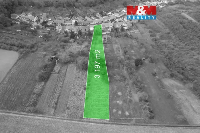 Prodej pozemku pro bydlení, Milešovice, 3385 m2