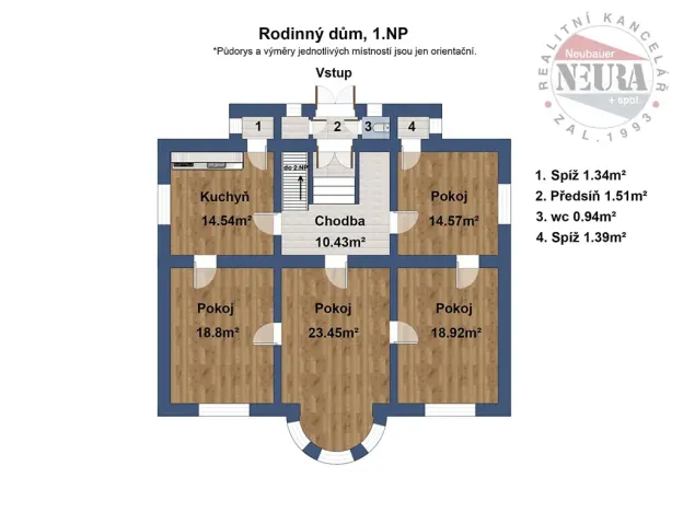 Prodej rodinného domu, Praha - Motol, U hrušky, 295 m2