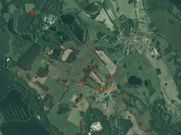 Dražba louky, Chlum u Třeboně, 6727 m2