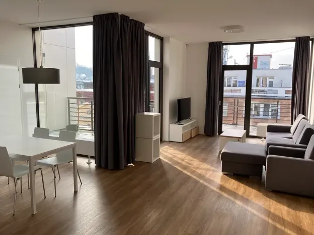 Pronájem bytu 2+kk, Praha - Karlín, Thámova, 95 m2