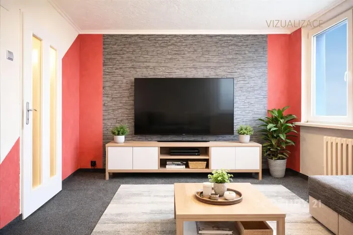 Pronájem bytu 2+kk, Litvínov, Přátelství, 34 m2