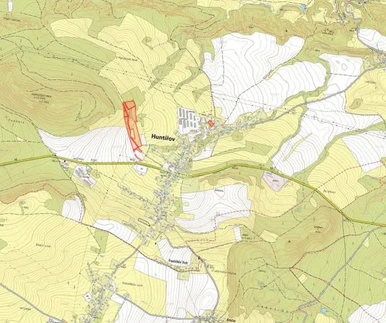 Prodej podílu louky, Huntířov, 21874 m2
