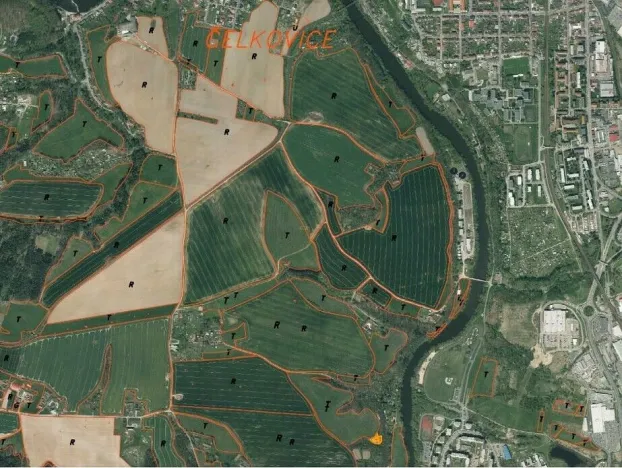 Prodej pozemku, Tábor - Čelkovice, 1007 m2