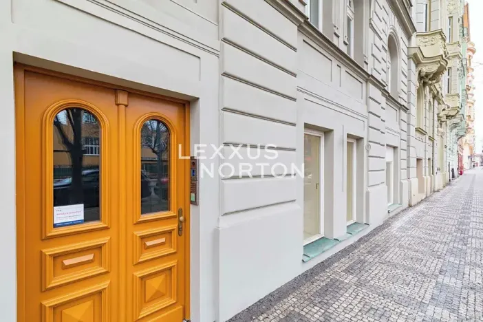 Pronájem obchodního prostoru, Praha - Vršovice, Norská, 56 m2