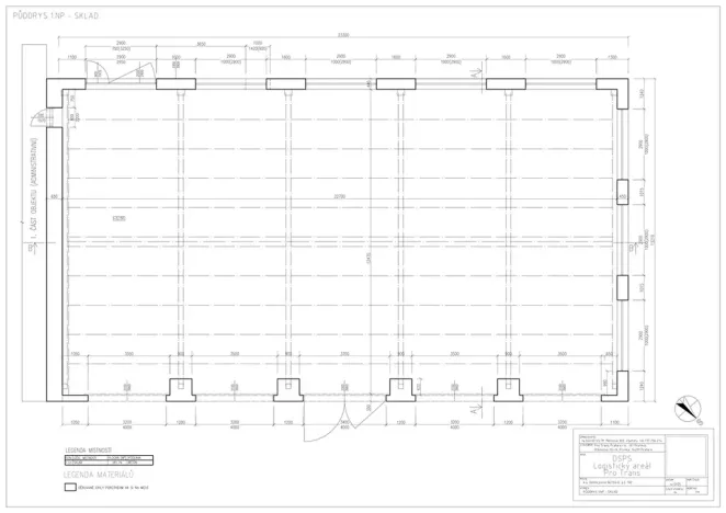 Pronájem skladu, Dobřejovice, 529 m2