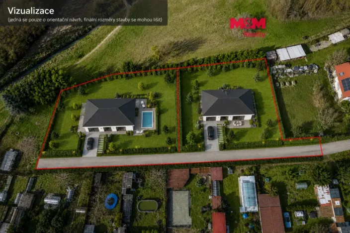 Prodej pozemku pro bydlení, Unhošť, 2625 m2