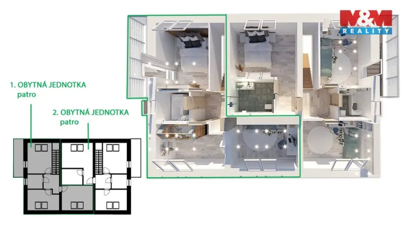 Prodej rodinného domu, Říčany - Voděrádky, 112 m2
