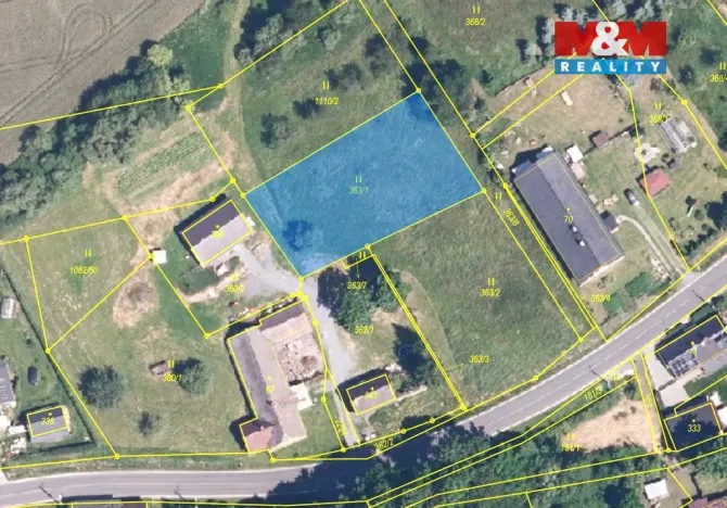 Prodej pozemku pro bydlení, Rudná pod Pradědem - Stará Rudná, 1407 m2