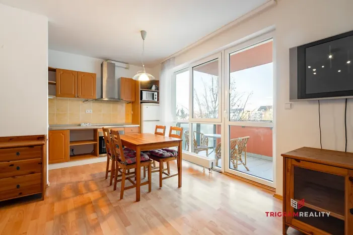 Pronájem bytu 2+kk, Hradec Králové - Třebeš, Labská louka, 53 m2