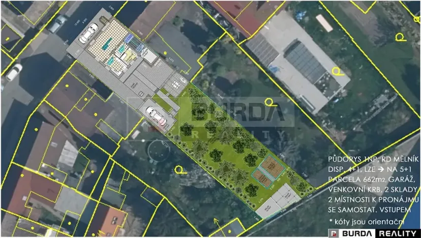 Prodej rodinného domu, Mělník, Komenského, 203 m2
