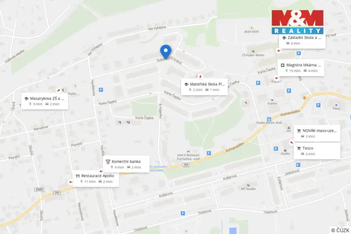 Prodej bytu 2+kk, Krupka, Dukelských hrdinů, 40 m2