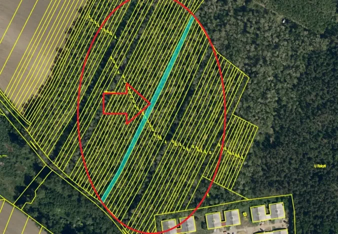 Prodej podílu lesa, Mutěnice, 1819 m2