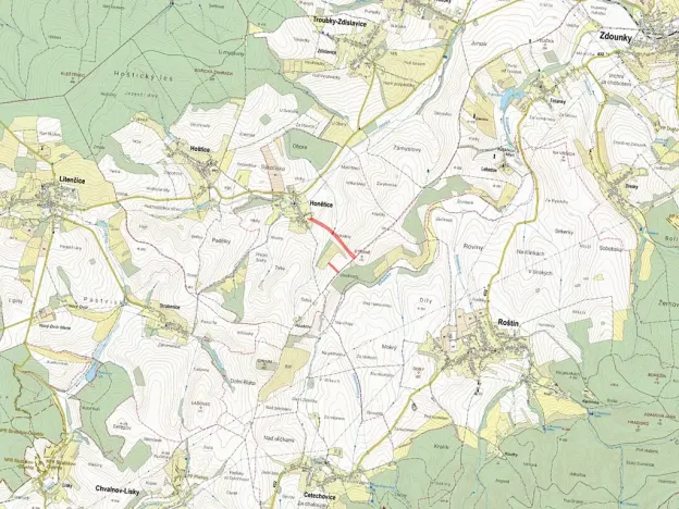 Prodej pole, Honětice, 21994 m2