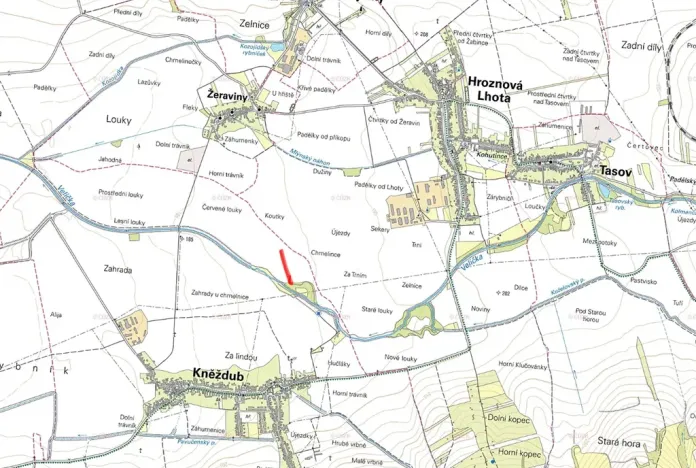 Prodej pole, Kněždub, 6046 m2