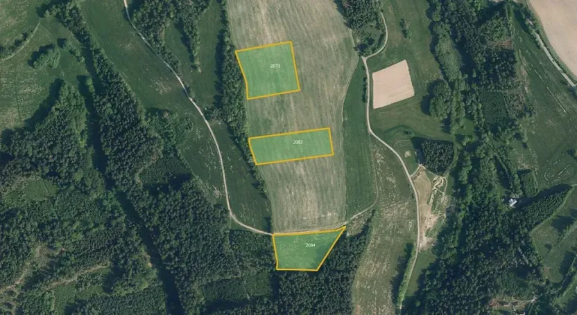 Prodej pole, Jílové u Držkova, 27556 m2