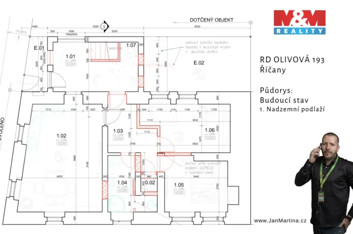 Prodej rodinného domu, Říčany, Olivova, 153 m2