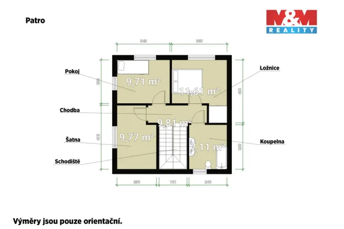 Prodej rodinného domu, Králův Dvůr - Křižatky, Na Vinohradech, 94 m2