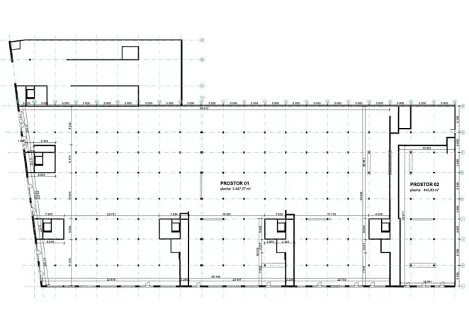 Prodej obchodního prostoru, Hradec Králové, Kollárova, 3447 m2