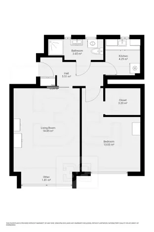Pronájem bytu 2+1, Praha - Holešovice, Jateční, 54 m2