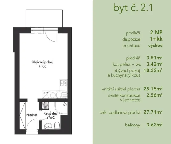 Pronájem bytu 1+kk, Mariánské Lázně, Chebská, 30 m2